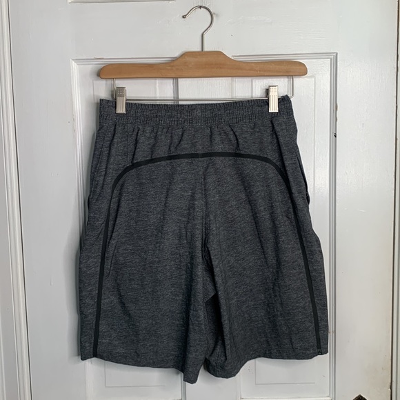 Lululemon Pace Breaker Out Of Mind Liner 9" Heathered Deep Coal M-110 Sz S - Picture 7 of 10